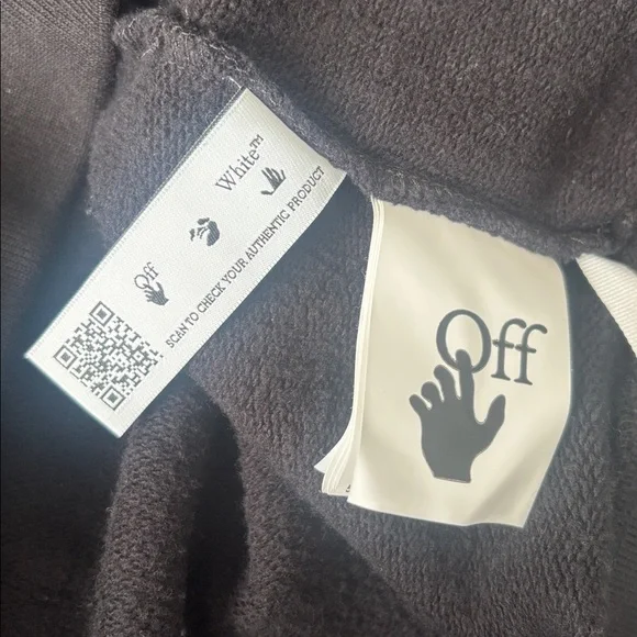 Off-White Black Hoodie with Alien Graphic - Picture 6 of 7